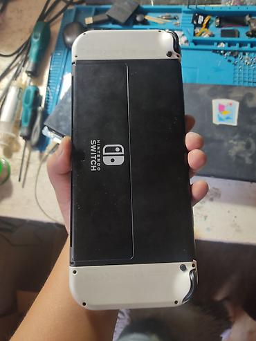 switch oled: Nintendo Switch oled чипованная (прошитая) встроенная память — 4