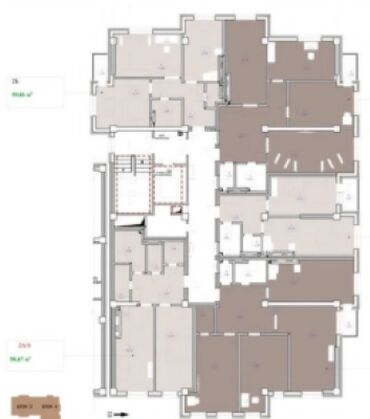 уютный дом агентство недвижимости: 3 комнаты, 96 м², Элитка, 10 этаж, ПСО (под самоотделку)