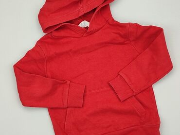 kolorowy sweterek dla chłopca: Sweatshirt, H&M, 5-6 years, 110-116 cm, condition - Good