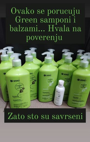 Cosmetics: Šamponi i balzami za sve tipove kose Šamponi bez sulfata i