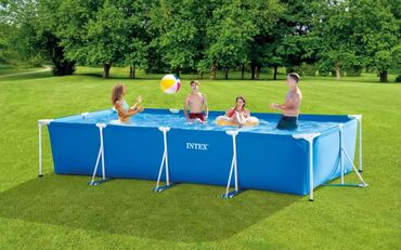 hava ilə doldurulan hovuzlar: Yeni Karkas Swimming Pool Intex, 4.1 - 5 m, ≥ 5001 l