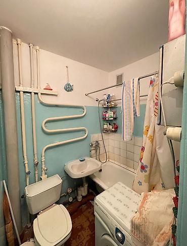 Квартиры: 2 комнаты, 43 м², 6 мкр 104 серия, 1 этаж, Старый ремонт — 7