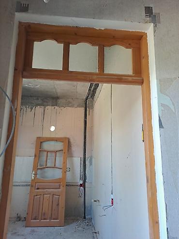 ucuz jaluzi perde: Təbii ağacdan qapı və pəncərə dəsti (3 qapı + 7 pəncərə) - Material — 4