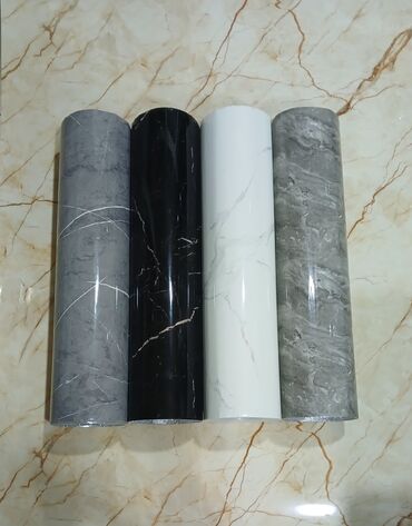 Mərmər effektli PVC panellər: Mərmər effekti verən PVC divar və Yer üçün panellər. 1.Arxası özü — 8