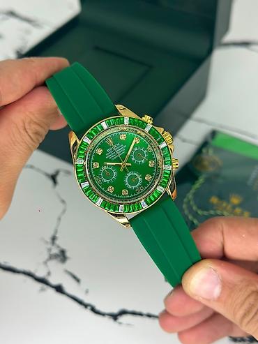 kişi aksesuar: Yeni, Qol saatı, Rolex, rəng - Qara — 4