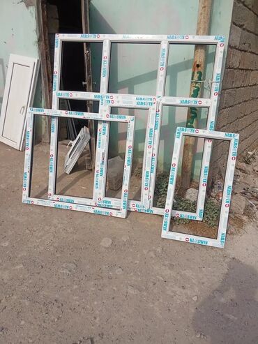 Plastik pəncərələr: Plasdik qapı pəncərə sifarişi qəbul olunur pencere ağın kvadratı — 10