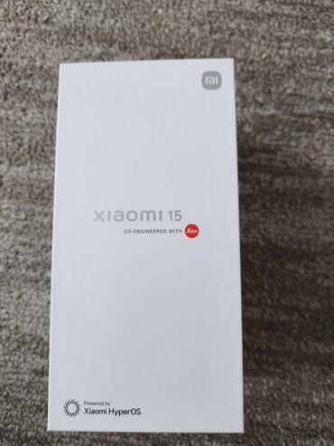 телефоны нокия: Xiaomi, 15, Жаңы, 512 ГБ, түсү - Кара, 2 SIM