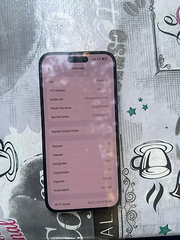 iphone 11 islemis: IPhone 14 Pro, 128 GB, Qara, Face ID — 4
