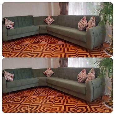 Digər mebel: RuçiEndirim olundu‼️‼️‼️Kunc divan Acilan bazali 450₼ .Maderadandi — 1