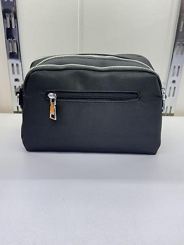 Барсетки: Сумка Prada Milano, черная, компактная формата кросс-боди/мессенджер — 2