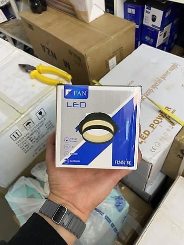 Внутренняя отделка: Встраиваемый светильник FAN LED FT2452, цвет BK (черный). Основные — 1