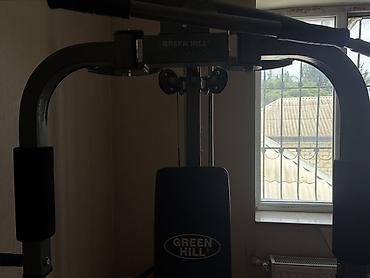 green velosiped: GREEN HILL POWER çoxfunksiyalı trenajor - Üst dartma üçün enli — 2