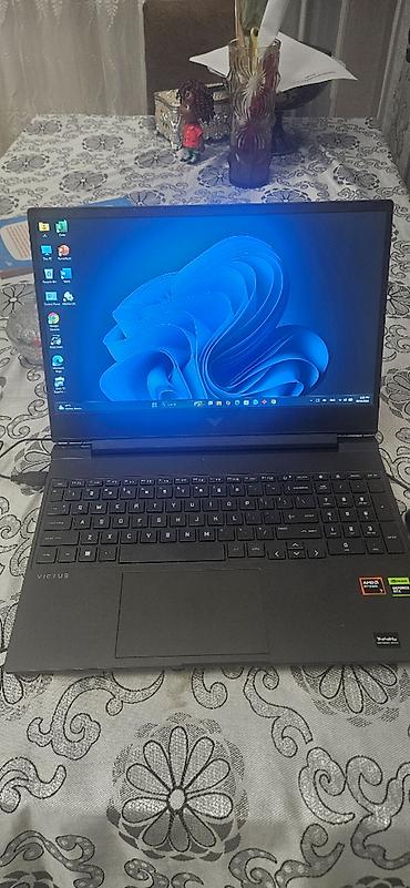 notebook temiri: Səliqəli istifadə olunmuş, güclü oyun və iş noutbuku HP Victus 15 — 1