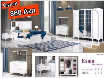 Yataq otağı dəstləri: İkinəfərlik çarpayı, Azərbaycan, Yeni -da lalafo.az — 6 Yataq otağı dəstləri: İkinəfərlik çarpayı, Azərbaycan, Yeni — 6