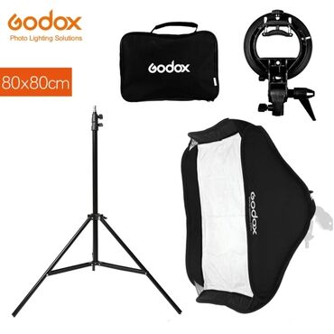 Elektronika: Godox 80x80 sm softbox (kit)

tripodndaxildir