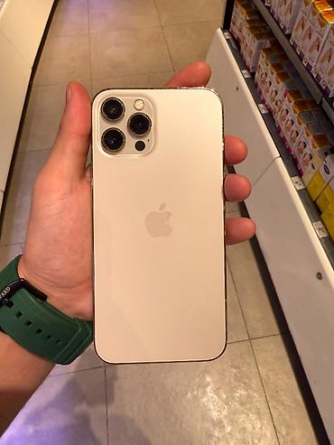 iphone 3gs: IPhone 12 Pro Max, 128 GB, Qızılı, Zəmanət, Simsiz şarj, Face ID — 2