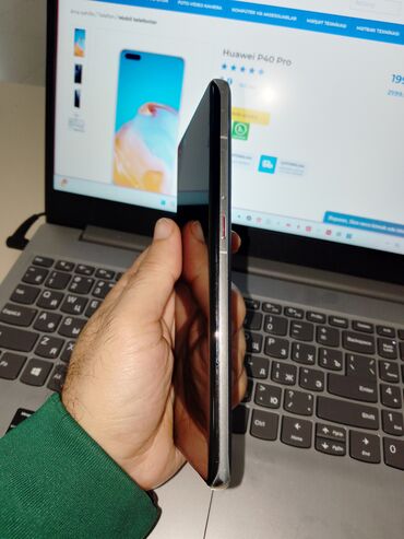 Huawei: Huawei P40 Pro, 256 GB, rəng - Boz, Sensor — 14