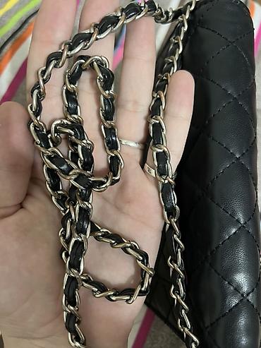 Классические сумки: Сумка Chanel Wallet on Chain (WOC) — классическая черная модель на — 4