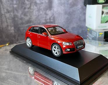 Avtomobil modelləri: Коллекционная модель AUDI Q5 MJ facelift volcano red 2013 Dealer — 16