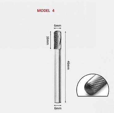 alati masine: KUKURUZNA ROTO GLODALA PRIHVAT 6MM | Karbidno roto kukuruzno glodalo — 2