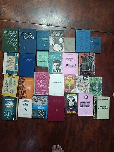 Bədii ədəbiyyat: Mövzu: Qarışıq kitab toplusu – 100+ adda müxtəlif janrlar Təsvir: - — 3