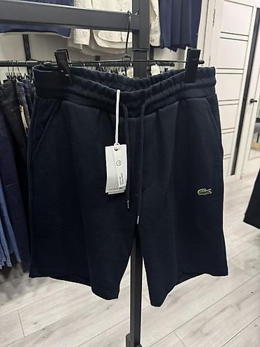 Шорты: Мужские шорты, S, 2XL, Lacoste, Новый, цвет - Синий, Самовывоз — 1
