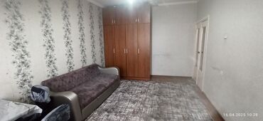 квартира бишкек сут: 1 бөлмө, 40 кв. м, 105-серия, 5 кабат, Косметикалык ремонт