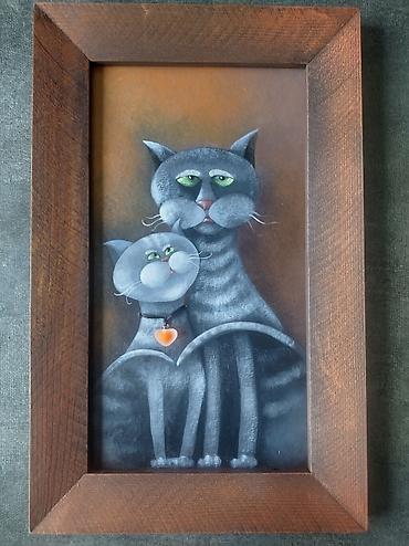 mir muz: Серия авторских мини-картин с забавными персонажами в деревянных — 2