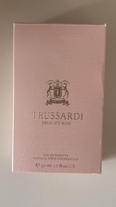 Trussardi Delicate Rose – Eau de Toilette, 50 ml (1.7 fl.oz), Natural