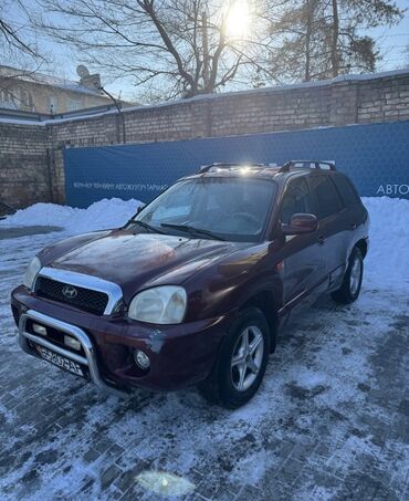 Hyundai: Hyundai Santa Fe: 2003 г., 2.7 л, Автомат, Газ, Кроссовер