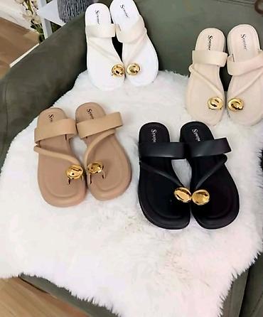 Sandale: Ženska obuća – tri modela 1) Elegantne špic salonke/mule L.Day - — 35