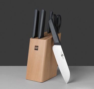 особое мясо: Набор ножей Xiaomi HuoHou Youth Knifes Set 6 в 1! В наборе