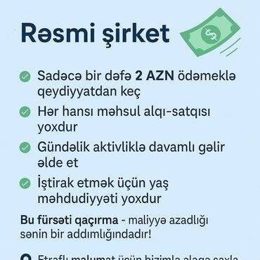 Ev personalı və təmizlik: Rəsmi şirkət✅ Sadəcə bircə dəfə 2 Azn ödəməklə yüksək gəlirli maaşlar