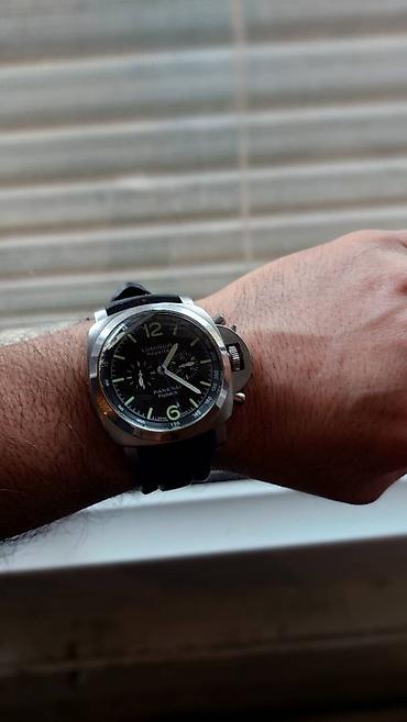 Наручные часы: Б/у, Наручные часы, Panerai Luminor, цвет - Серебристый — 7