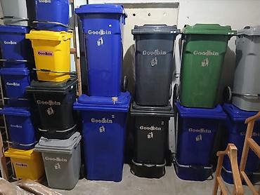 dem: Plastik “Goodbin” tullantı qutuları - Təyinat: məişət, ofis, obyekt — 3