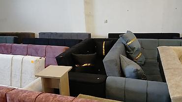 Divan və masa dəstləri: Məhsul: Künc divan dəstləri Təsvir: - Müxtəlif model və rənglərdə — 2