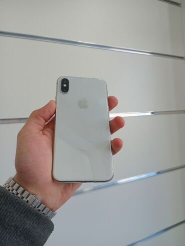 iphone cs: IPhone X, 64 GB, White Titanium