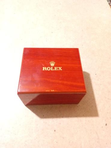 Принадлежности для часов: Məhsul: Rolex saat qutusu Təsvir: - Material: Parlaq cilalanmış ağac — 3