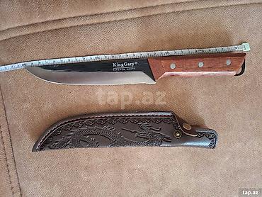 bicaq şekilleri: ŞEF bıçağı – KingGary Kitchen Knife + dəri qab Marka/model: KingGary — 2