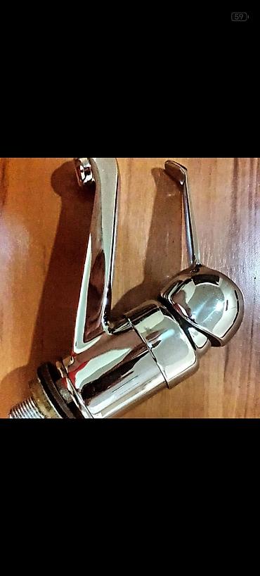 rakvinalar: Xrom örtüklü mexaniki kran başlığı (lavabo/nikel-kran üçün) 250 ədəd — 3