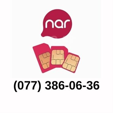 SİM-kartlar: Nömrə: ( 077 ) ( 3860636 ), İşlənmiş