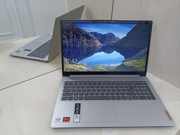 Ноутбуки: Ноутбук, Lenovo, 8 ГБ ОЗУ, AMD Athlon, 15.6 ", память SSD