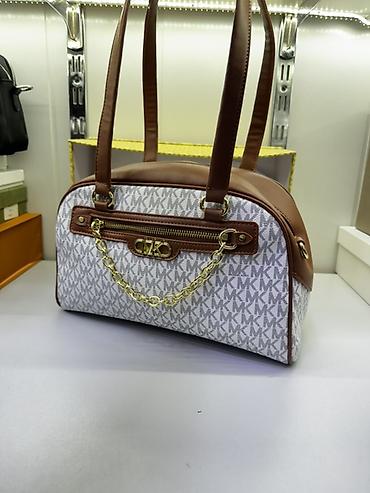 часы гармин капитан 2: Классическая сумка, Michael Kors, Материал: Комбинированный материал, Застежка на молнии, Женские, Новый — 1