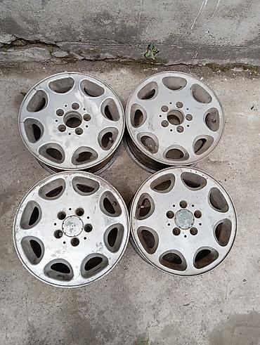 Литые Диски R 15 Mercedes-Benz, Комплект, отверстий - 5, Б/у at lalafo.kg Литые Диски R 15 Mercedes-Benz, Комплект, отверстий - 5, Б/у