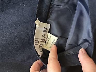 triko dest: URBAM qadın klassik kostyum dəsti - Ölçüsü: 38 - Rəng: tünd göy — 4