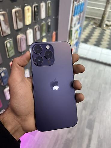 apple magic: IPhone 14 Pro Max, 128 GB, Deep Purple, Simsiz şarj — 1