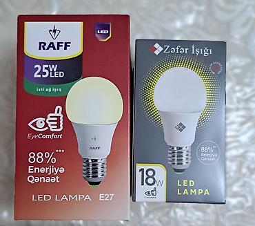 Yeni, LED lampa, 18 Vt, Pulsuz çatdırılma lalafo.az -da Yeni, LED lampa, 18 Vt, Pulsuz çatdırılma