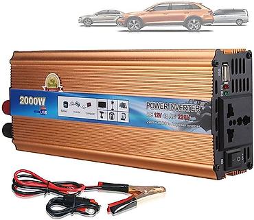 99 maşını: Yeni Inverter, 3000-5000 Vt, 12 - 220 volt, Pulsuz çatdırılma, Ödənişli çatdırılma, Rayonlara çatdırılma — 3
