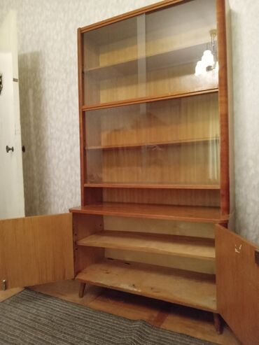 кухонные буфет бу: Китеп үчүн шкаф, Колдонулган, Жыгач