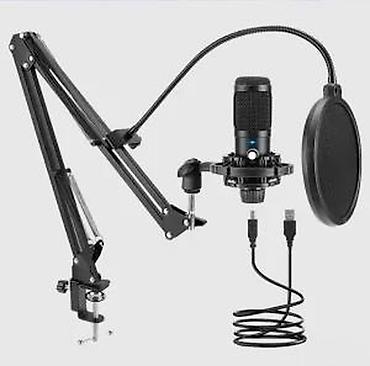 Zvučnici, slušalice i mikrofoni: USB kondenzatorski mikrofon set za streaming/podkast Komplet — 8